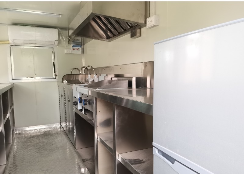 fully equipped food trailer kitchen for sale